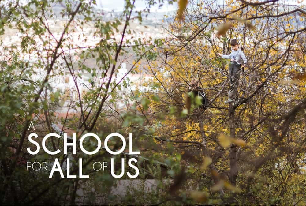 portada del trailer del documental a school for all of us