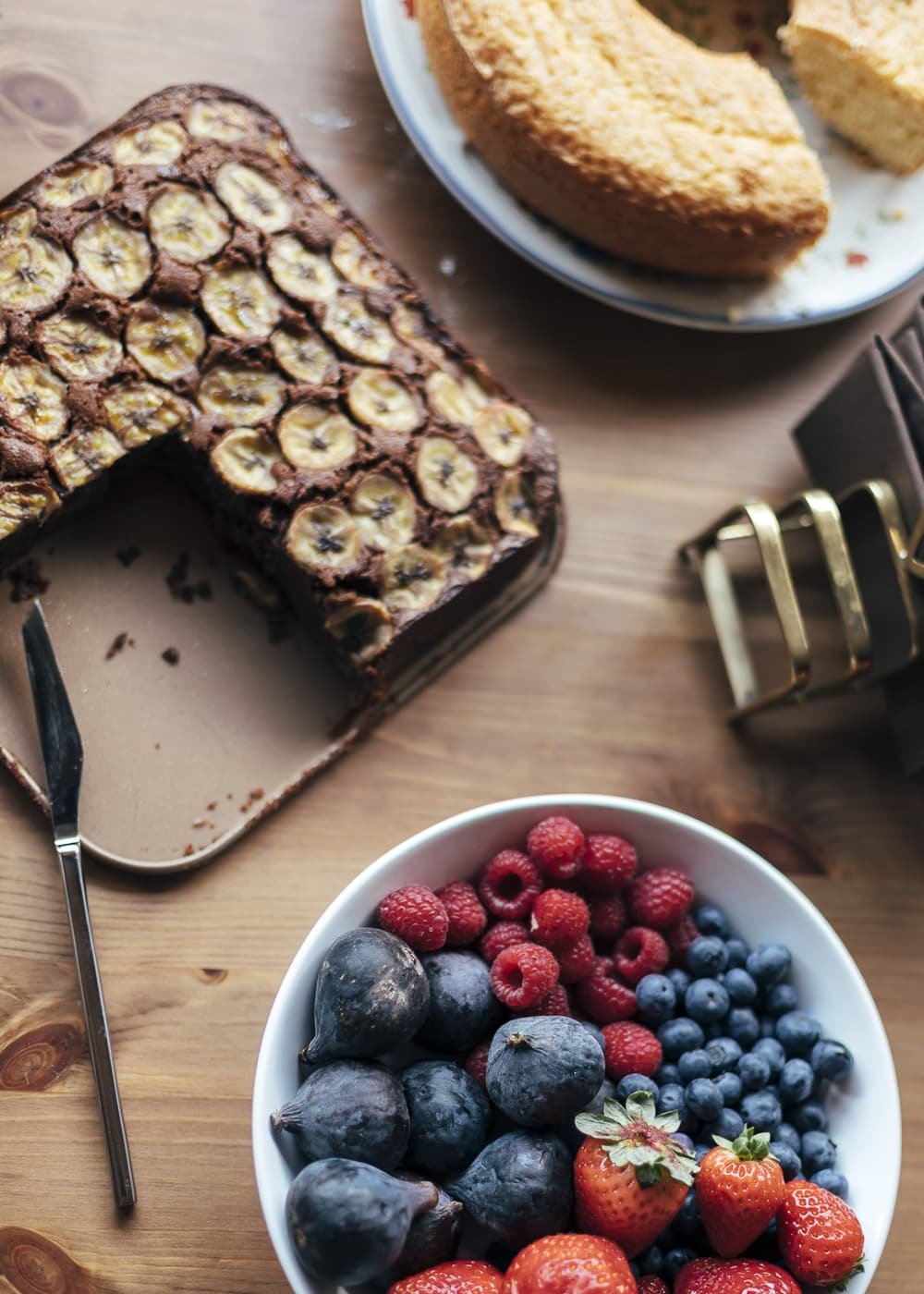 Fotografía profesional del desayuno en una casa rural en Amoroto