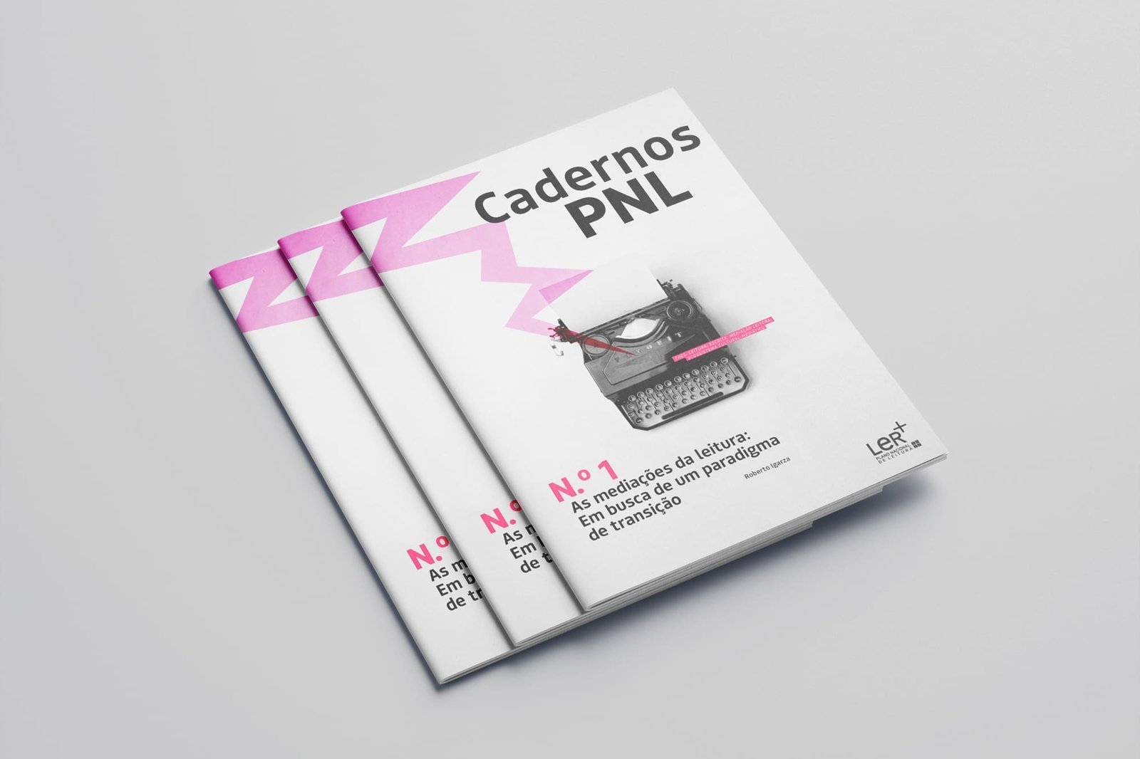 diseño editorial portada cadernos PNL portugal